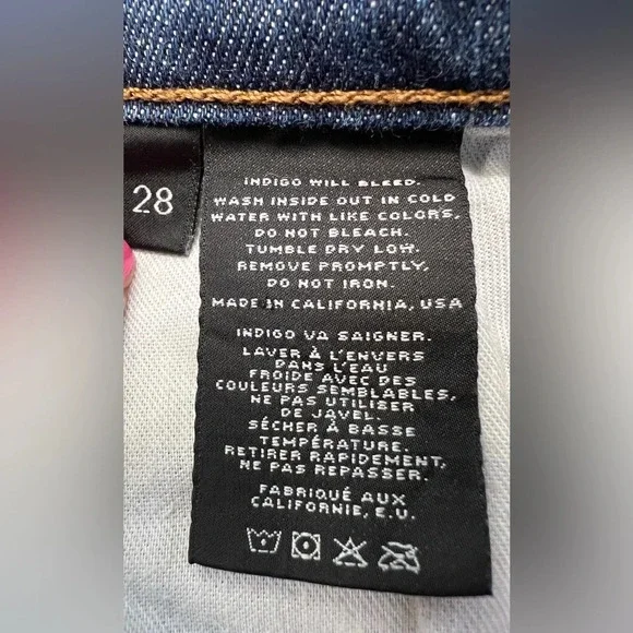 J Brand Women’s Bigtime Distressed Jeans Size 28 - Picture 5 of 15